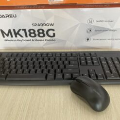 BỘ PHÍM CHUỘT KHÔNG DÂY DAREU MK188G