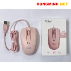 Chuột Văn Phòng Fulhen L102 Pink