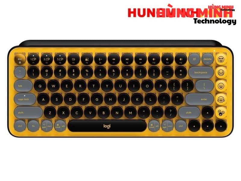 ban_phim_co_khong_day_logitech_pop_keys_vang_den_blast_yellow_1